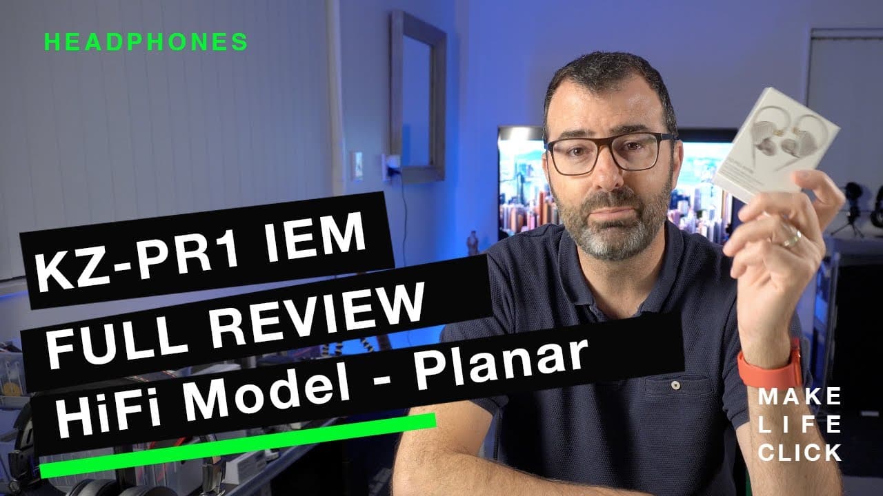 Thumbnail do vídeo KZ PR1 Review [HiFi Model] - Budget Planar IEM = Awesome