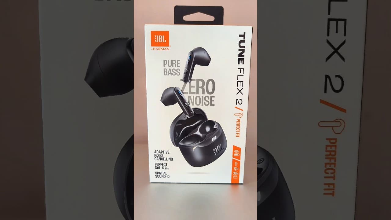 Thumbnail do vídeo JBL Tune Flex 2 | True Wireless Noise Cancelling Earbuds #tuneflex2 #jblearbuds