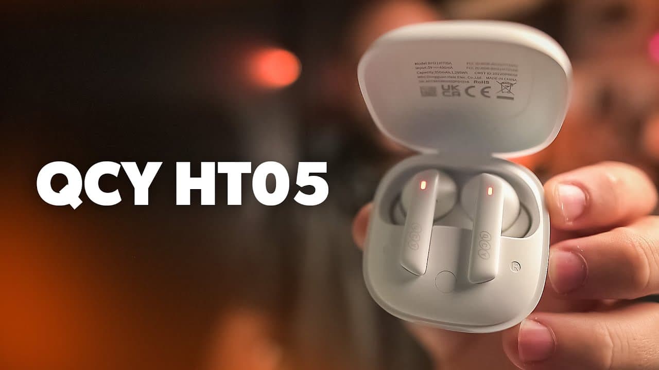 Thumbnail do vídeo Fone QCY HT05 Melobuds ANC Review - É bom e vale a pena?