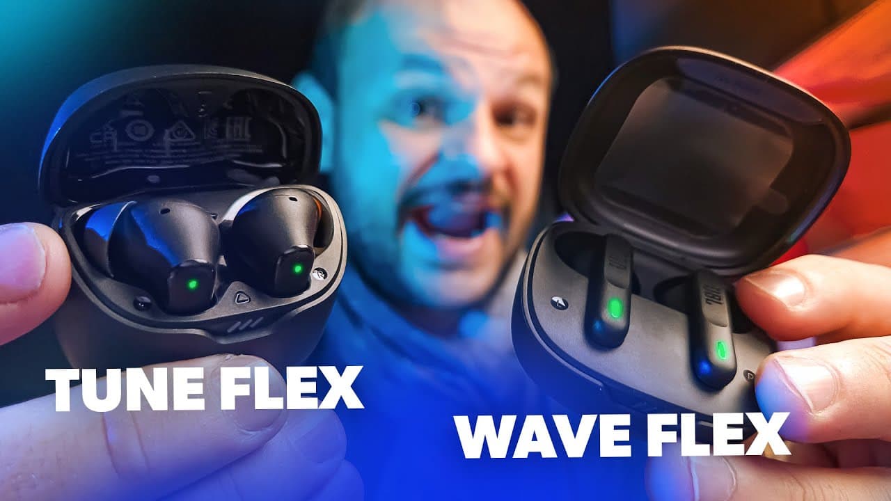 Thumbnail do vídeo Fone JBL Tune Flex vs Wave Flex - Qual é melhor e vale mais a pena