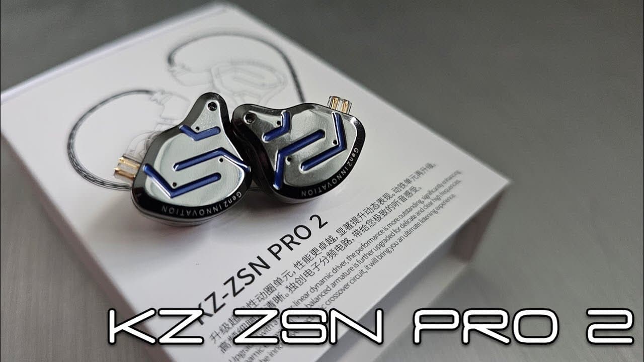 Thumbnail do vídeo KZ ZSN Pro 2 - Better Drivers, Better Tuning, Same Fun