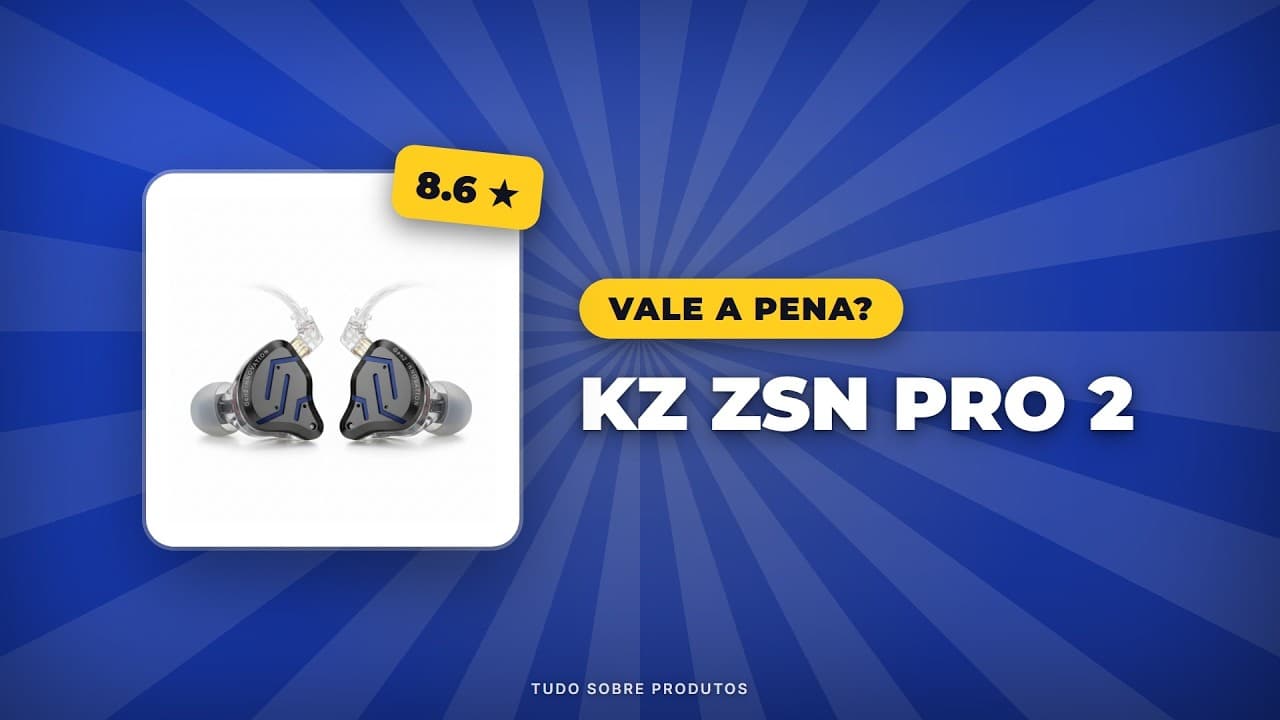 Capa do vídeo oficial: KZ ZSN PRO 2: Tudo que você precisa saber para 2026!