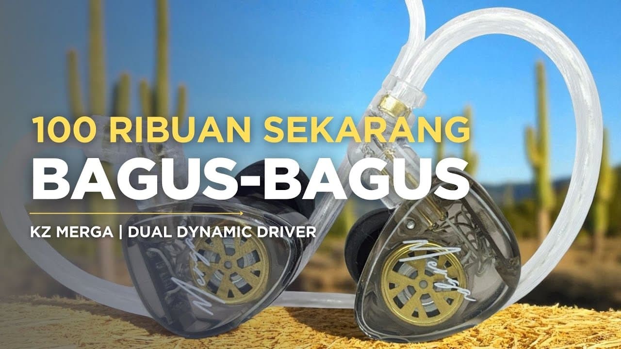 Thumbnail do vídeo Review KZ Merga | Dual Dynamic Driver Keren Kayak Mobil Balap | Vindtech Review
