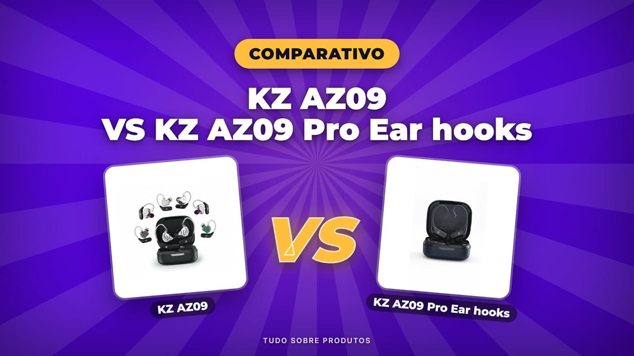 Capa do vídeo oficial: KZ AZ09 vs AZ09 Pro: O Comparativo Definitivo de 2026!