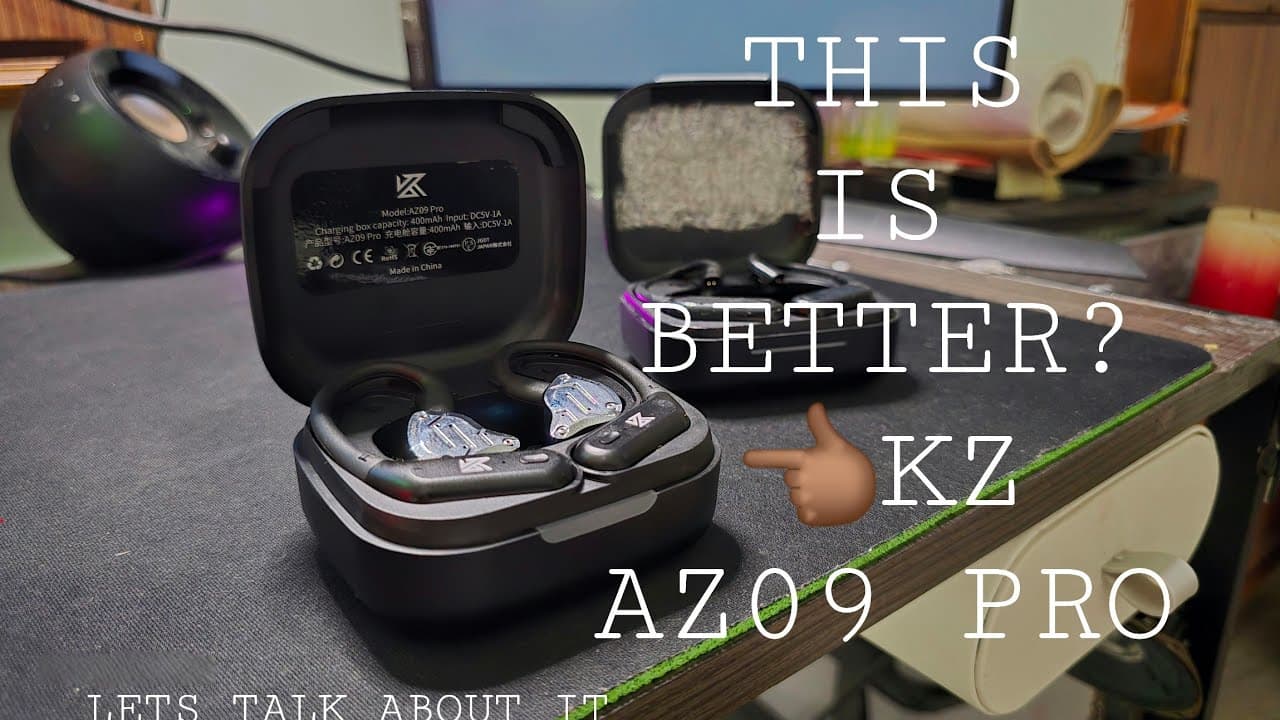 Thumbnail do vídeo KZ AZ09 PRO HONEST REVIEW COMPARISON 