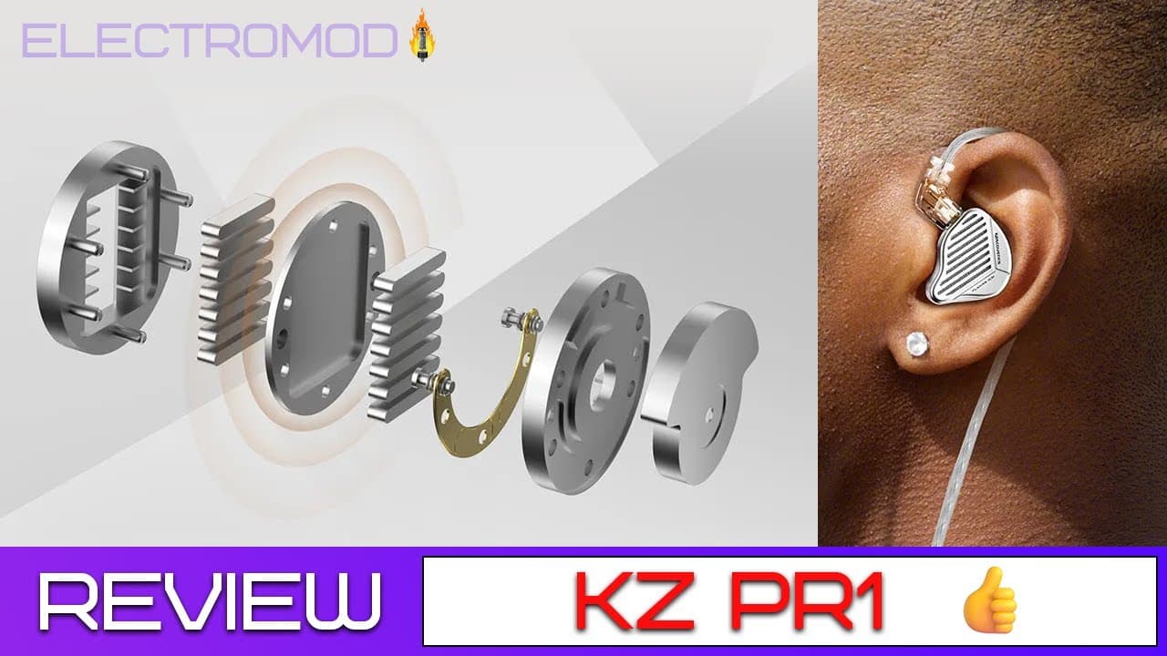 Thumbnail do vídeo KZ PR1 Planar - What the hell is a Planar?