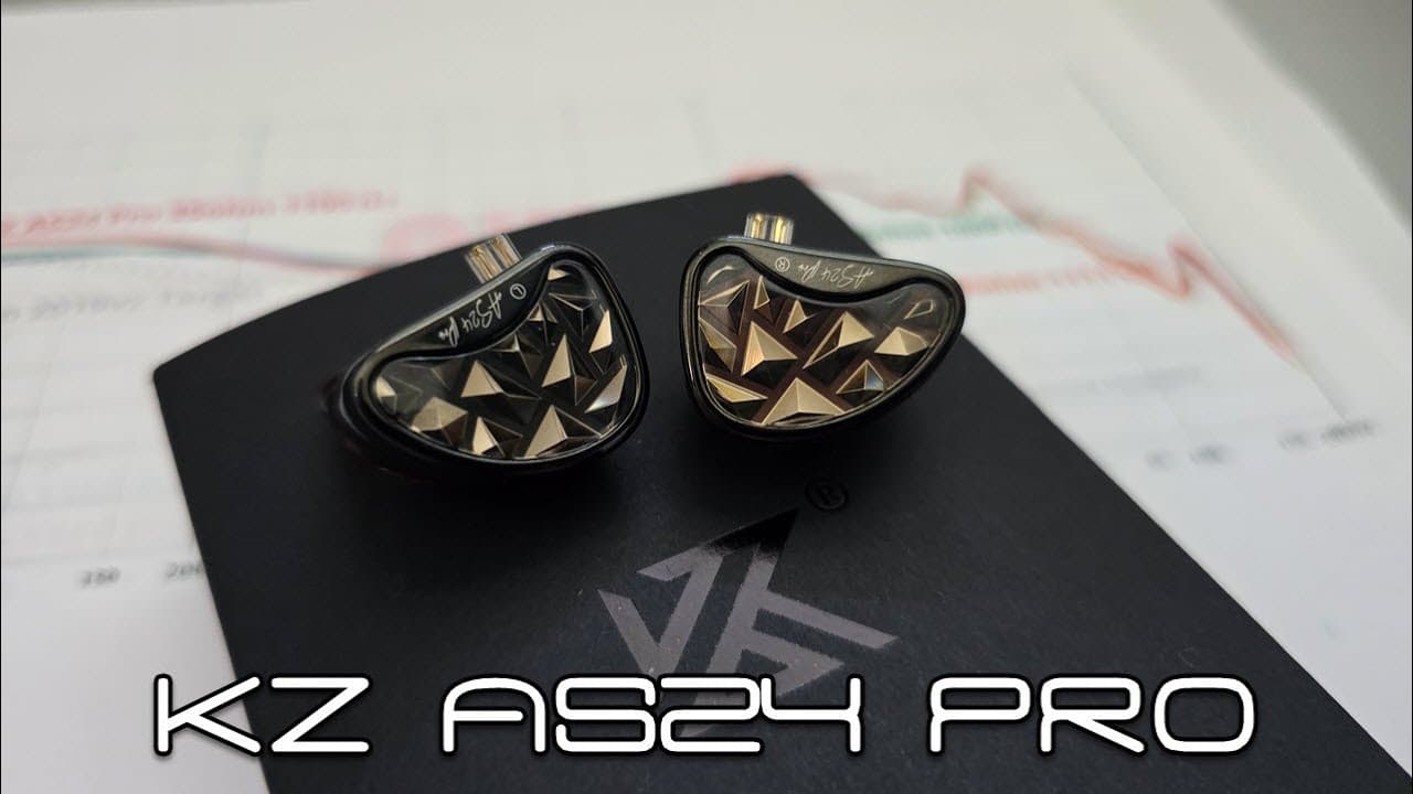 Thumbnail do vídeo KZ AS24 Pro - A Further Refinement on KZ's All BA Flagship