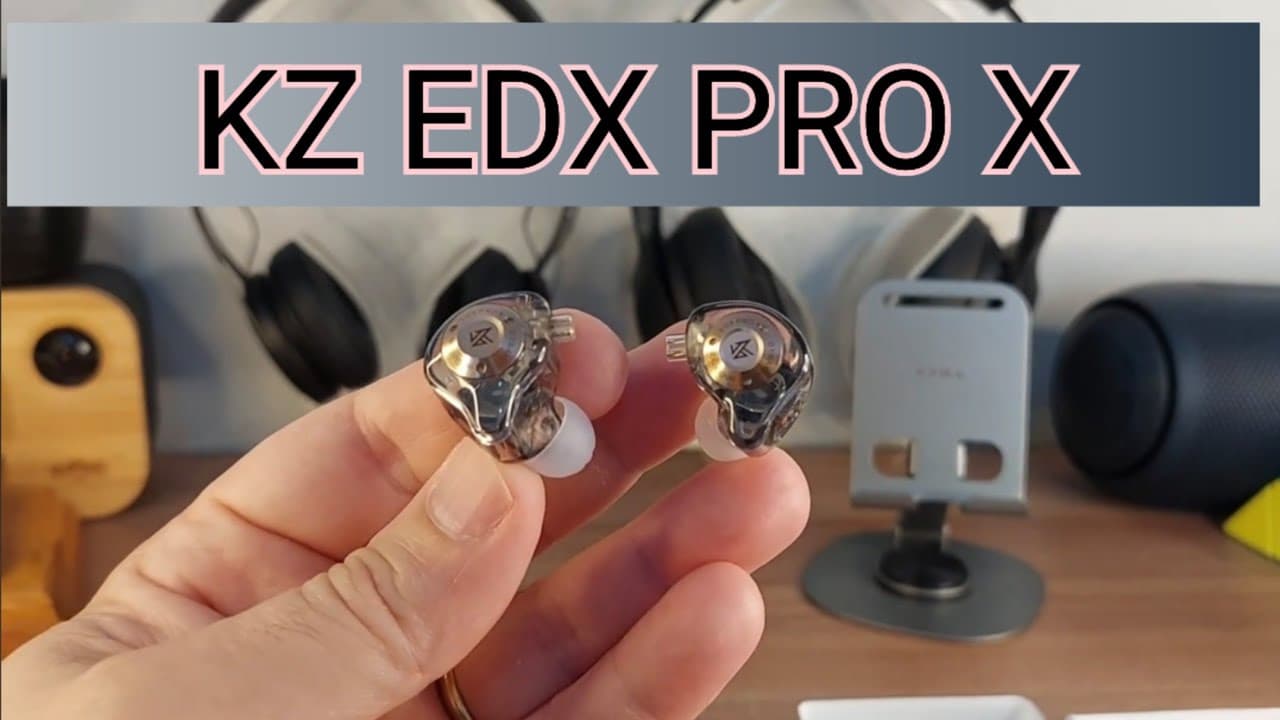 Thumbnail do vídeo KZ EDX Pro X. É barato, mas é um KZ mesmo?