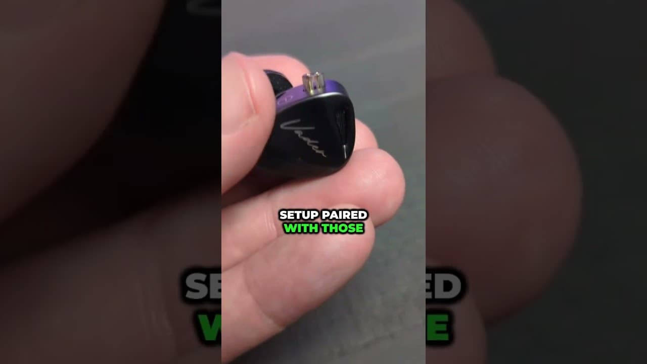 Thumbnail do vídeo 🎧🎶 Unlock the Power of Music with KZ-Vader! 🚀 | Hear It. Feel It. Love It! ❤️ #shorts