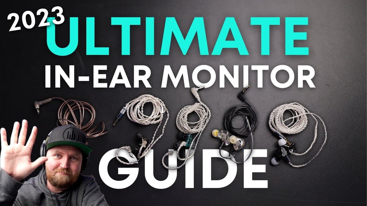 Thumbnail do vídeo TOP 5 Budget In Ear Monitors for 2023!