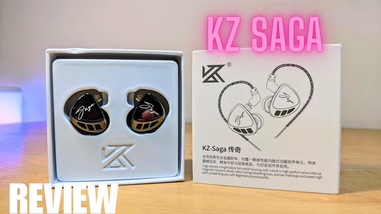Thumbnail do vídeo REVIEW: KZ Saga IEM - Budget HiFi In-Ear Monitor Under $30 - Better than Expected?
