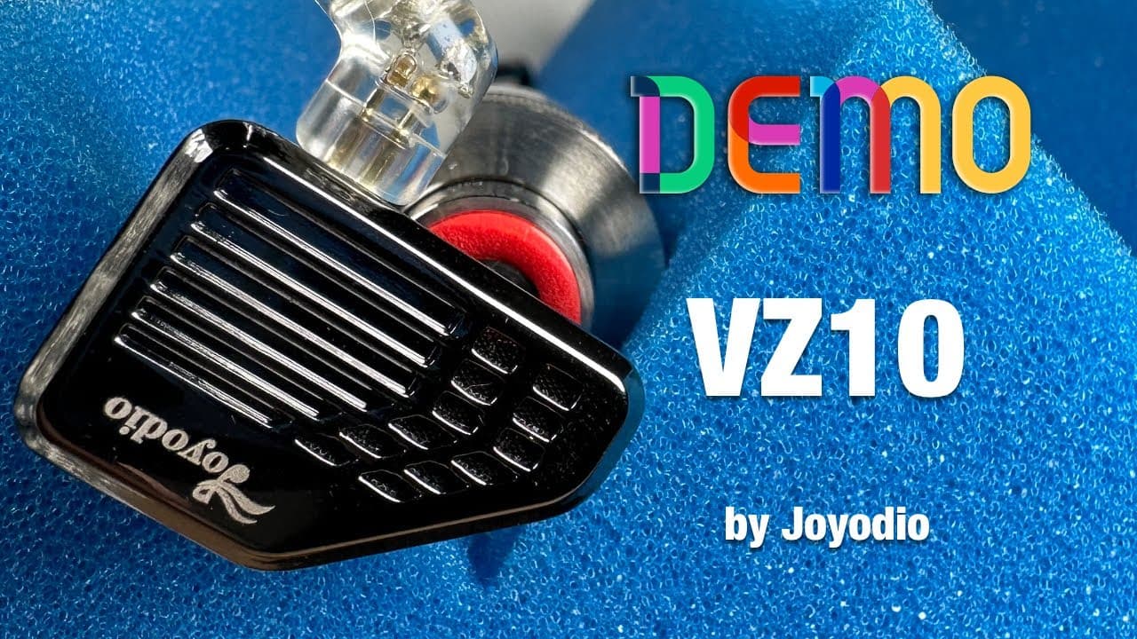 Thumbnail do vídeo Joyodio VZ10 | Sound Demo