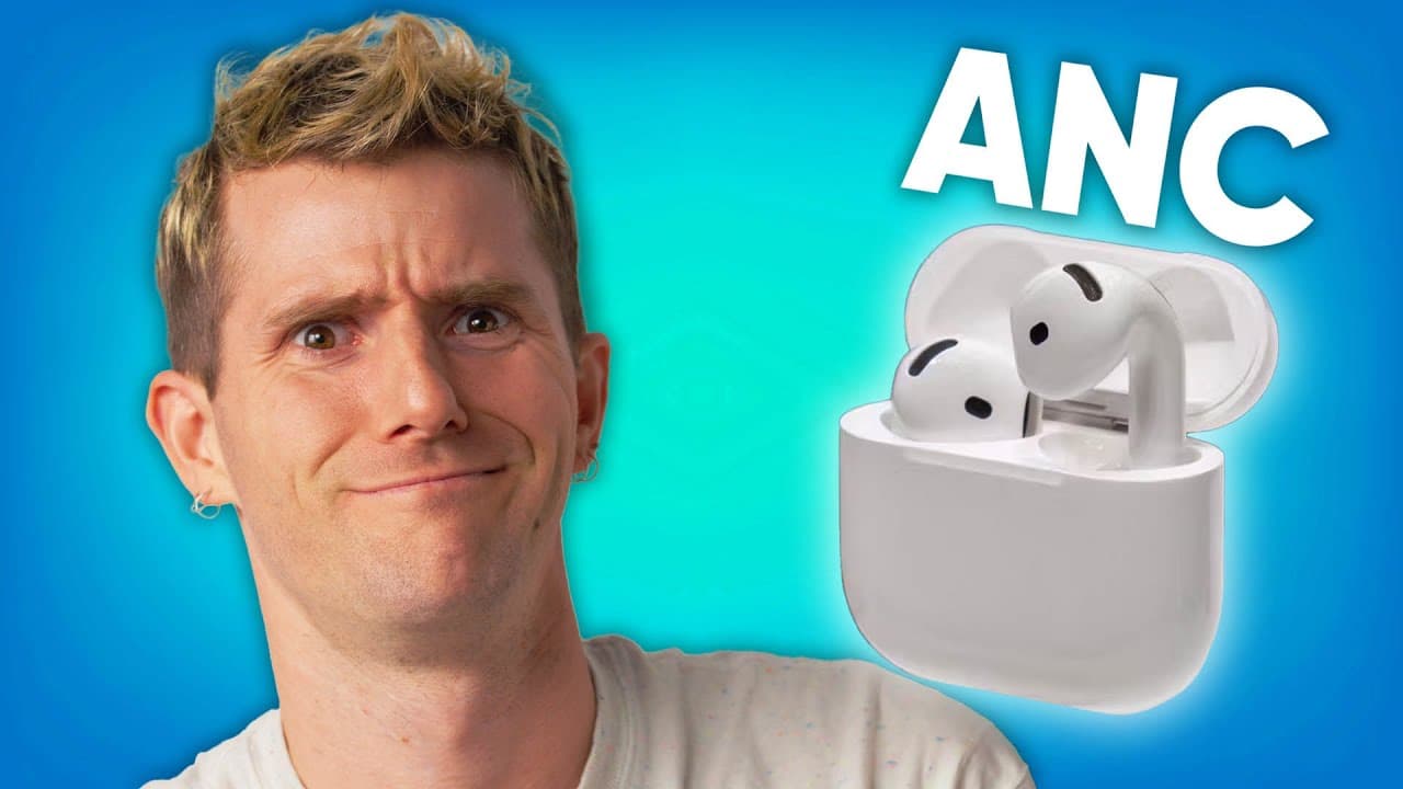 Thumbnail do vídeo These Defy Logic... - AirPods 4 Unboxing