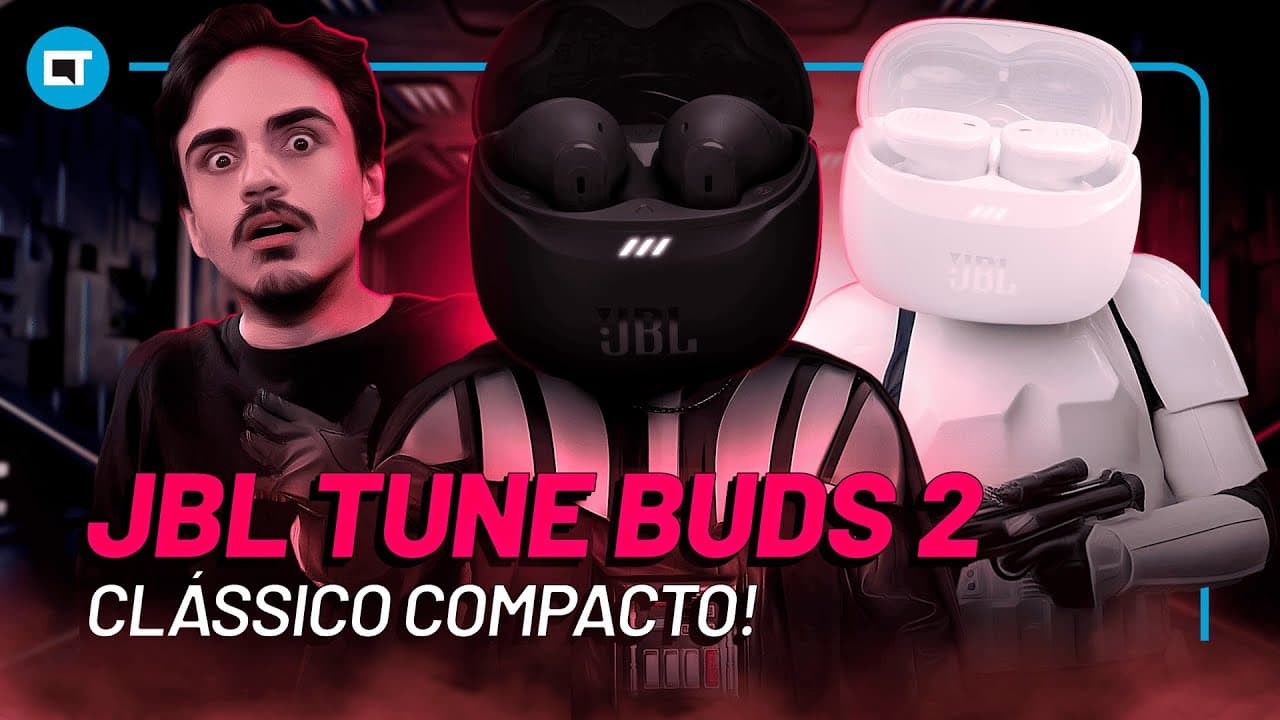 Thumbnail do vídeo JBL Tune Buds 2 | Fones de ouvido sem fio no formato clássico dos TWS compactos