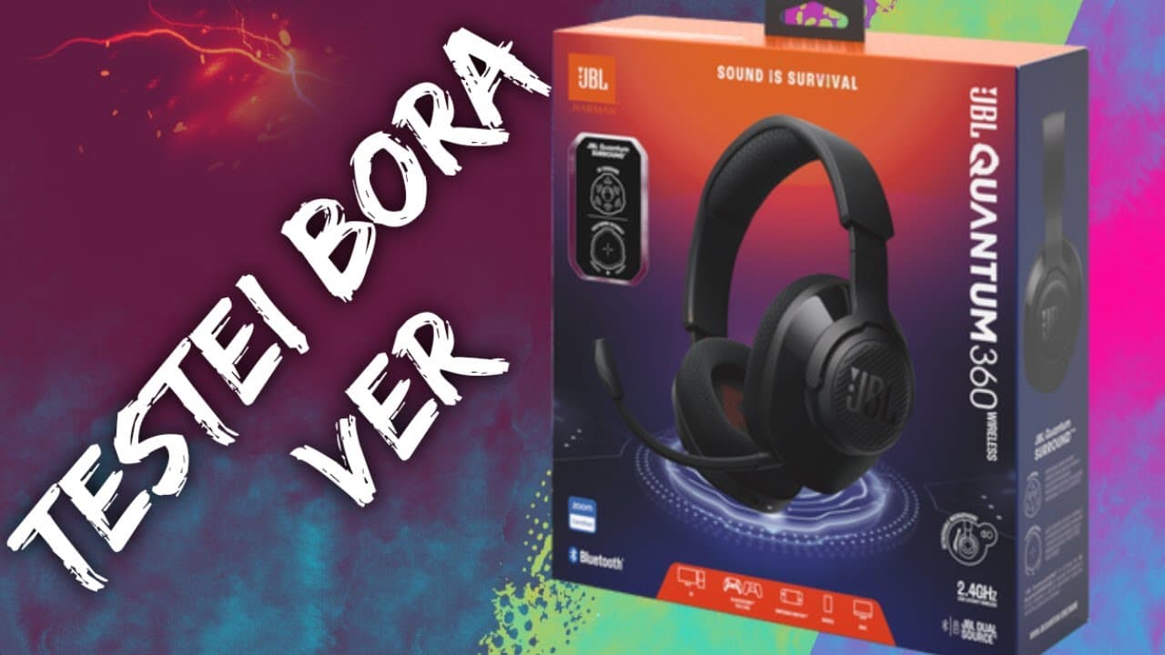 Thumbnail do vídeo Headset JBL Quantum 360 Wireless
