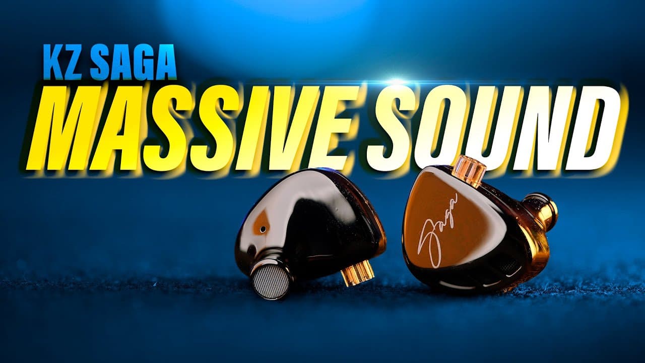 Thumbnail do vídeo KZ SAGA IEM:ULTIMATE REVIEW // YET ANOTHER BEAST!