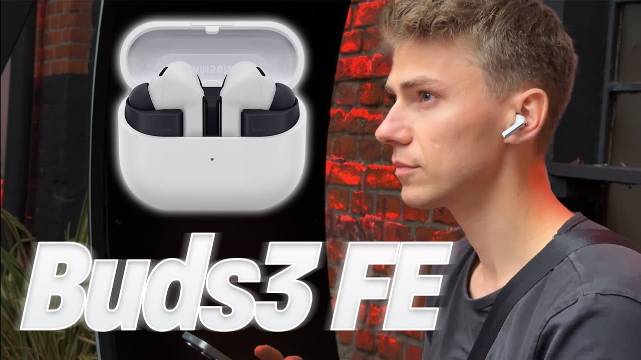 Thumbnail do vídeo Samsung Galaxy Buds3 FE Review — Premium Vibes on a Budget