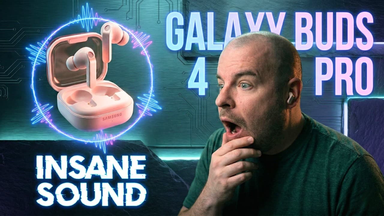 Thumbnail do vídeo Galaxy Buds 4 Pro Initial Review: You Should Probably Know This