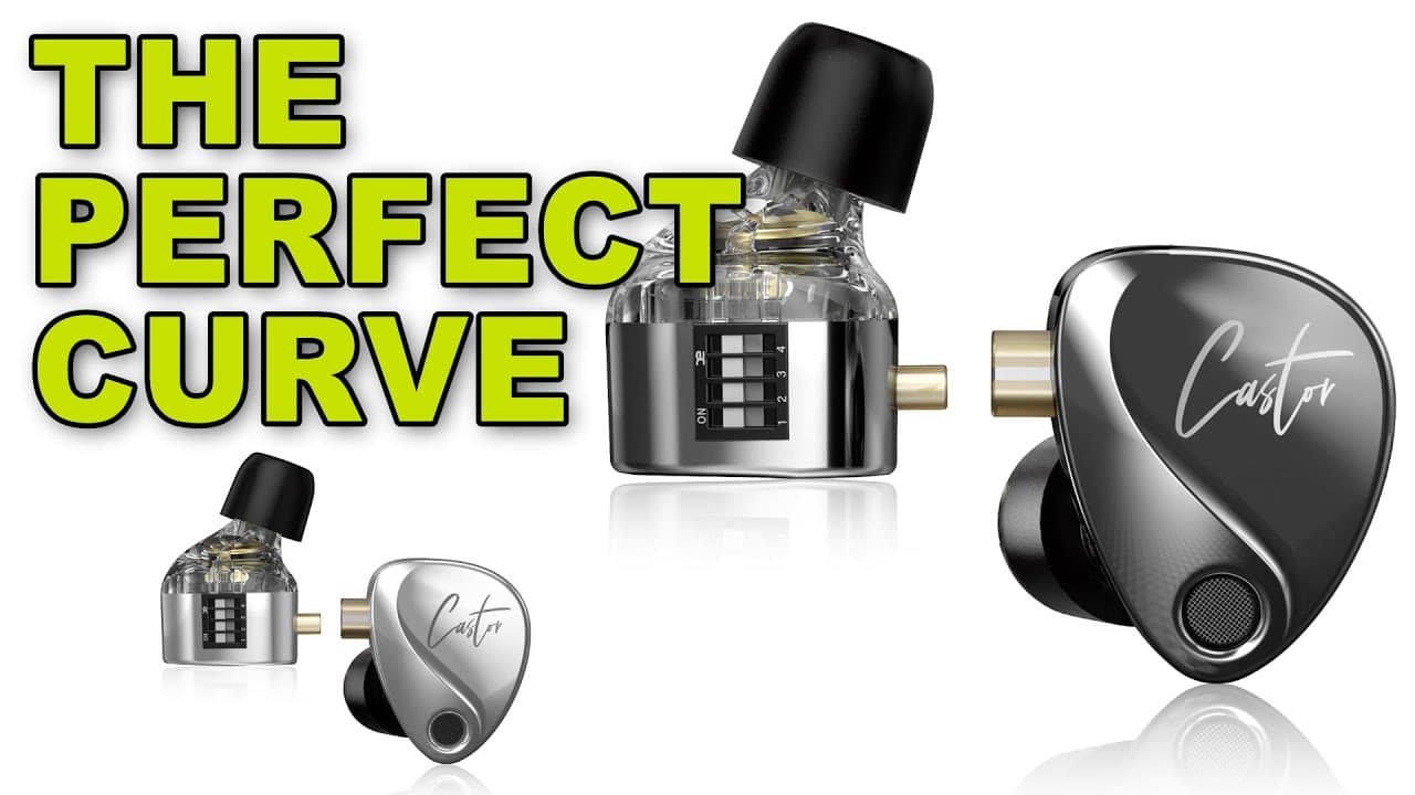 Thumbnail do vídeo KZ Castor IEMs In-Ear Monitor Earbuds with Dual Dynamic Drivers Review