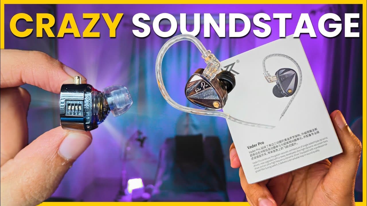 Thumbnail do vídeo KZ Vader Pro - Unbelievable soundstage for pocket change!