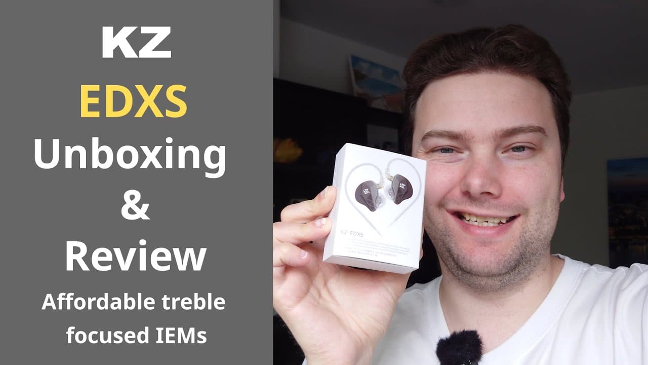 Thumbnail do vídeo KZ EDXS - Treble Boost IEMs - Review
