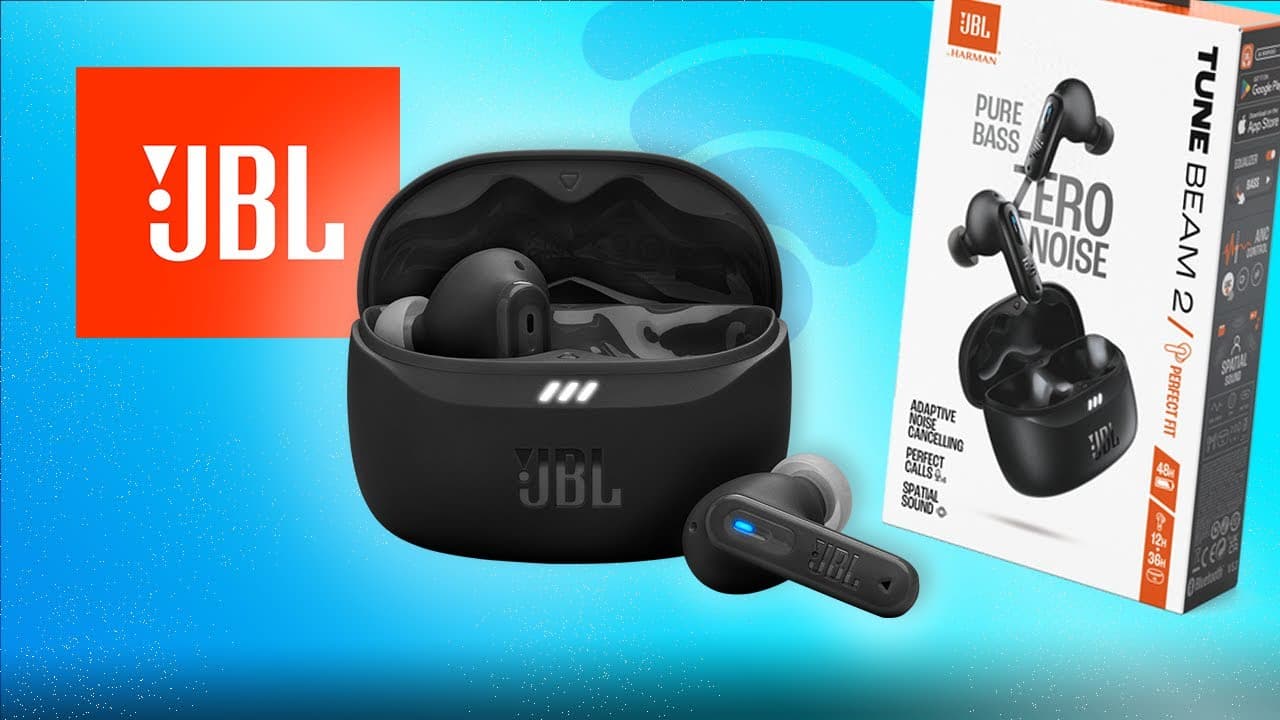 Thumbnail do vídeo JBL Tune Beam 2  With Sound Test