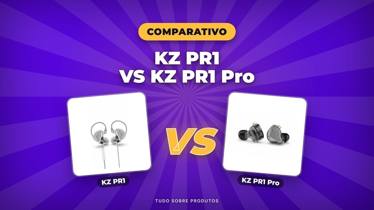 Capa do vídeo oficial: KZ PR1 vs PR1 Pro: O Duelo de Planar! Qual Fone Vence em 2026?