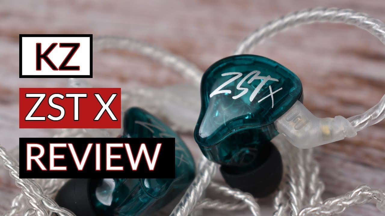 Thumbnail do vídeo KZ ZST X Review | X is coming!
