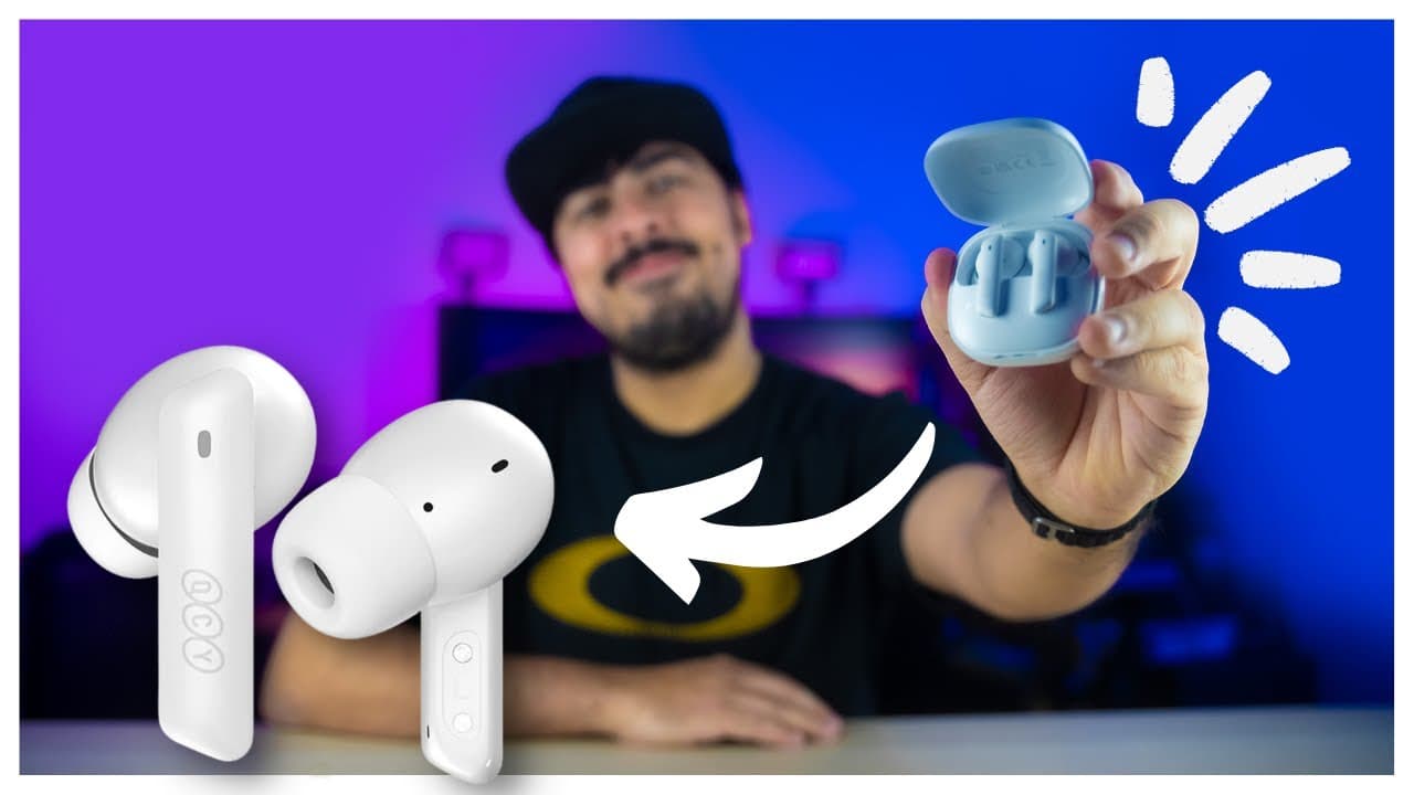 Thumbnail do vídeo A minha nova indicação: QCY HT05 (170 reais!) - Unboxing e Review