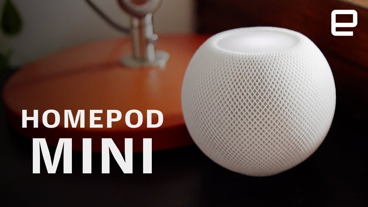 Thumbnail do vídeo Apple HomePod mini review
