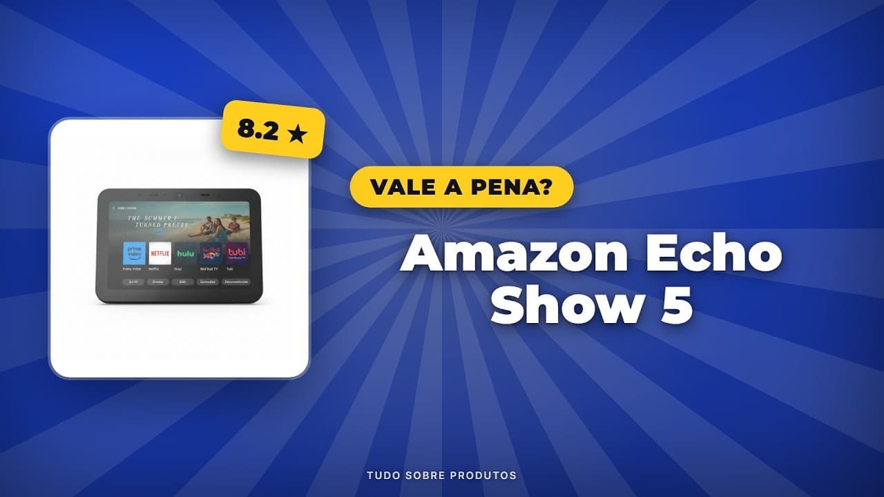 Capa do vídeo oficial: Echo Show 5 em 2026: Vale a Pena? Análise COMPLETA e Sem Rodeios!