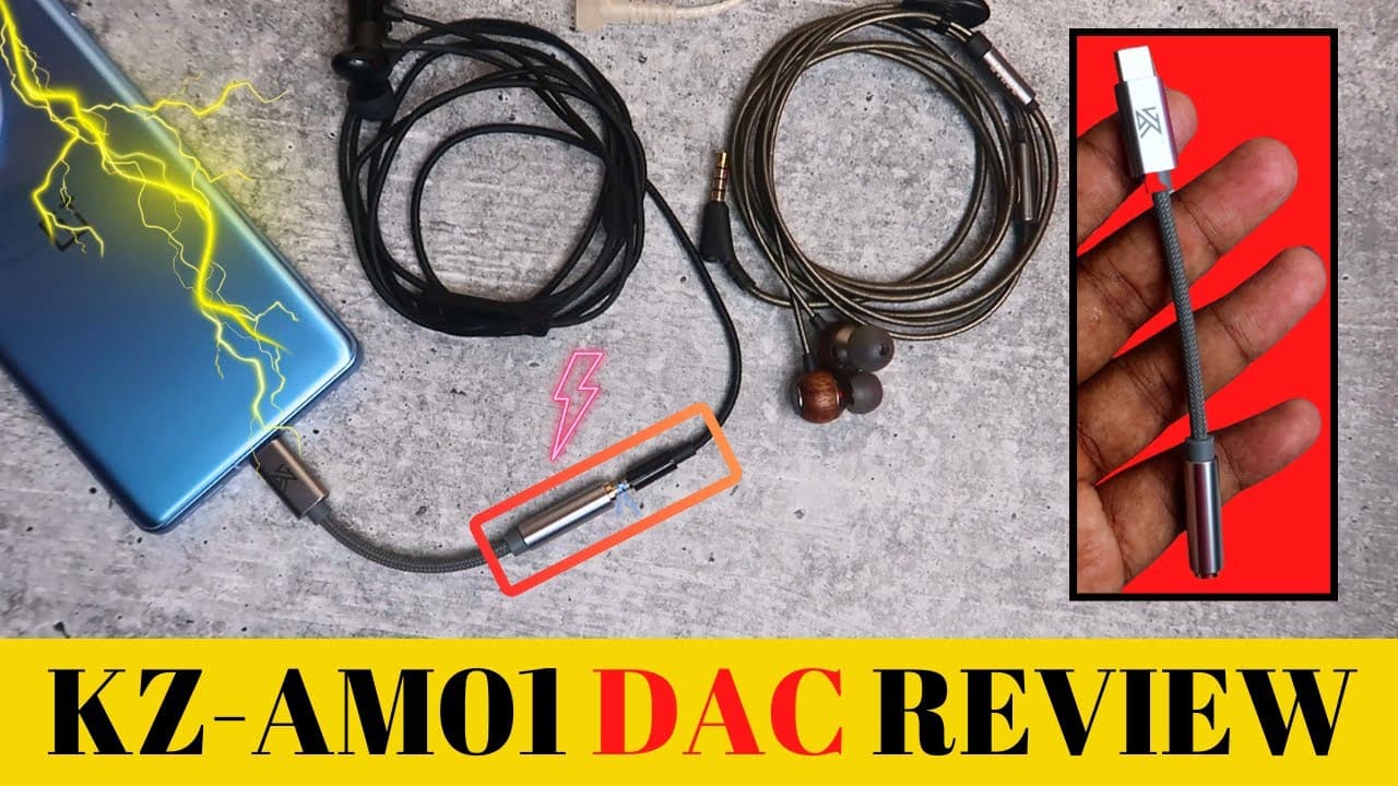 Thumbnail do vídeo தம்மாத்துண்டு Wire 💥 சவுண்ட் Fire 🔊 KZ-AM01 DAC 🎵 இனி உங்க Wired Earphones'ம் Best தான் 🔥