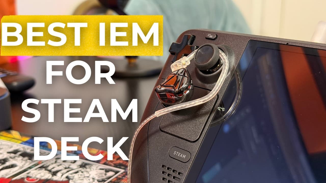 Thumbnail do vídeo These are the best IEMs for Steam Deck! (KZ Axas Review)