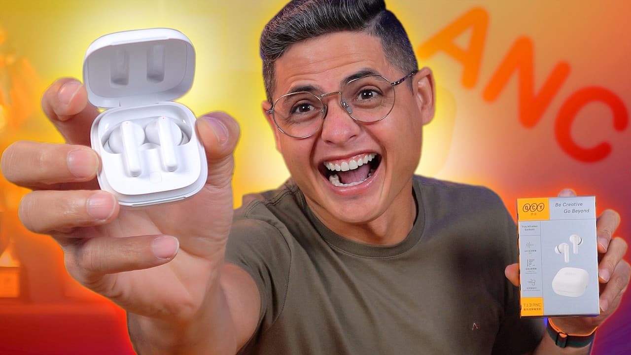 Thumbnail do vídeo MELHOR FONE BLUETOOTH BARATO? Esse é o QCY T13 ANC - Unboxing e Impressões