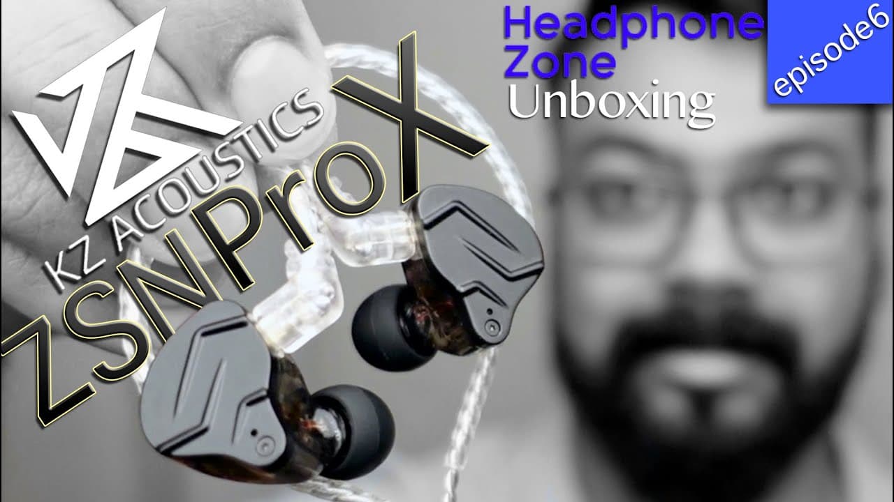 Thumbnail do vídeo KZ Acoustics ZSN Pro X Review | Headphone Zone Unboxing Episode 6 | Best Earphones Under Rs.2500