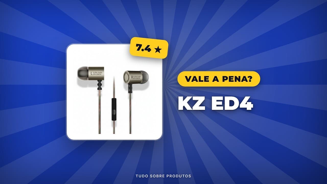 Capa do vídeo oficial: KZ ED4 em 2026: Vale a Pena? Análise Completa + Onde Comprar!