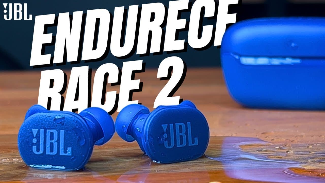 Thumbnail do vídeo JBL Endurance Race 2: O Melhor Fone Esportivo? 100% A PROVA D’ÁGUA e PURO BASS!