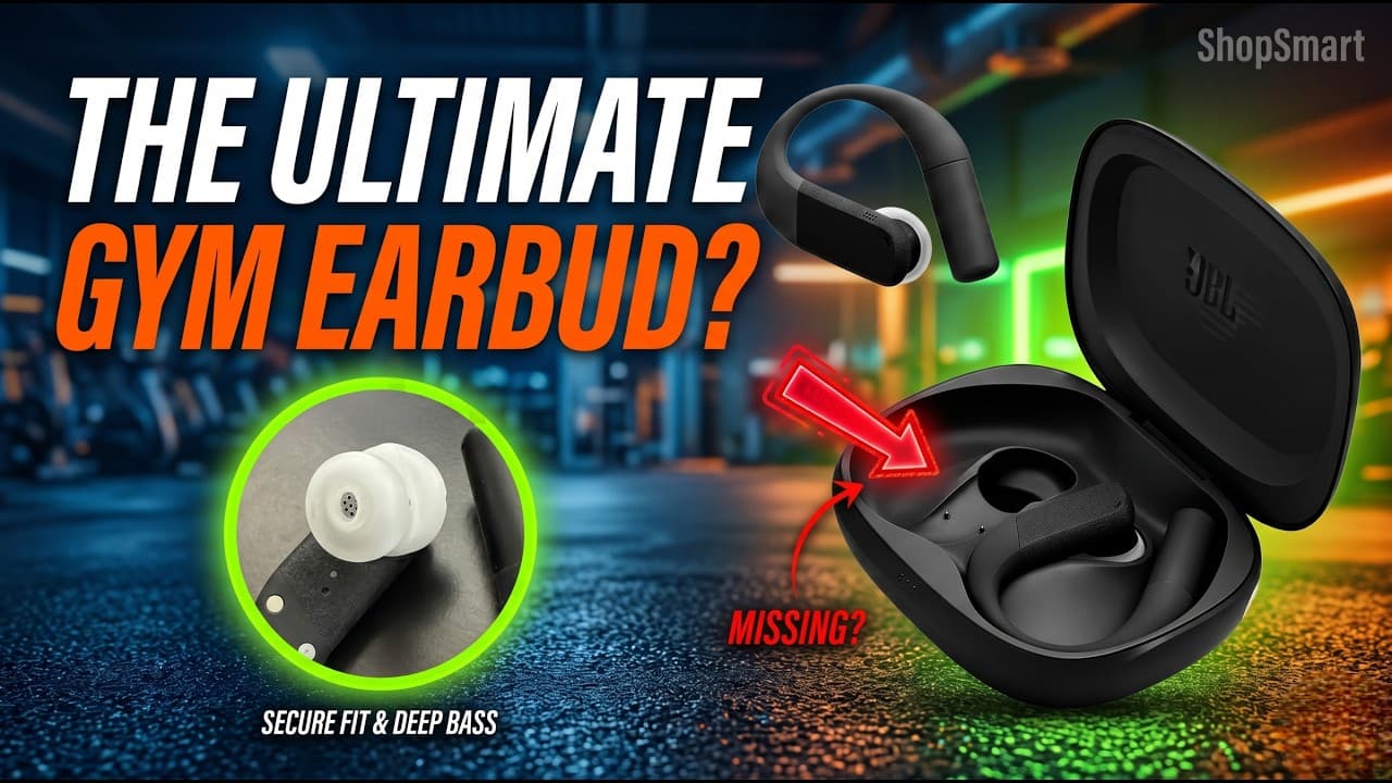 Thumbnail do vídeo JBL Endurance Peak 4: The BEST Workout Earbuds in 2026?