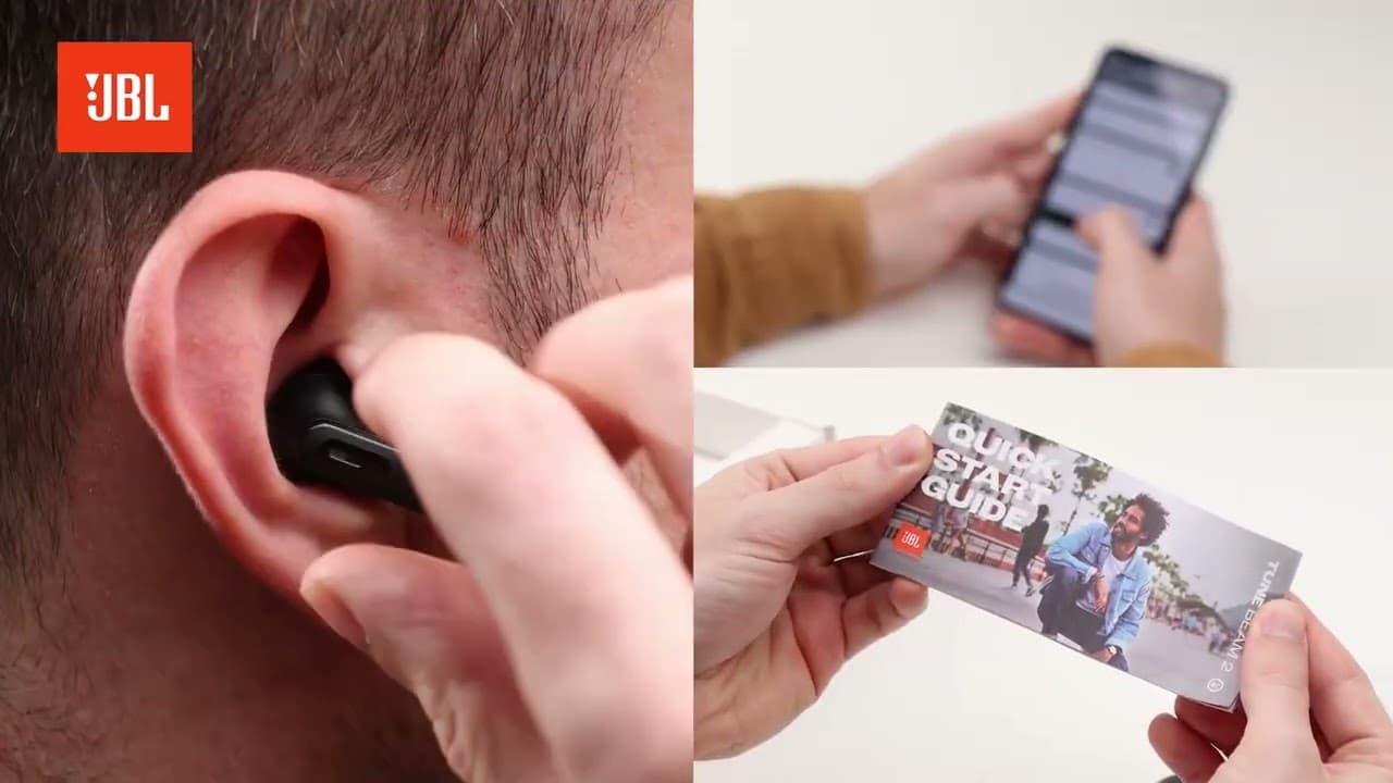 Thumbnail do vídeo JBL Tune Beam 2 Setup & Controls Guide 🎧  Quick Start + Pro Tips