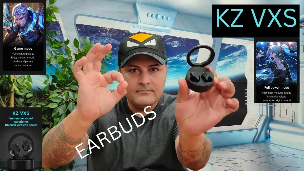 Thumbnail do vídeo KZ VXS IMMERSIVE SOUNDS EXPERIENCE + GAMING