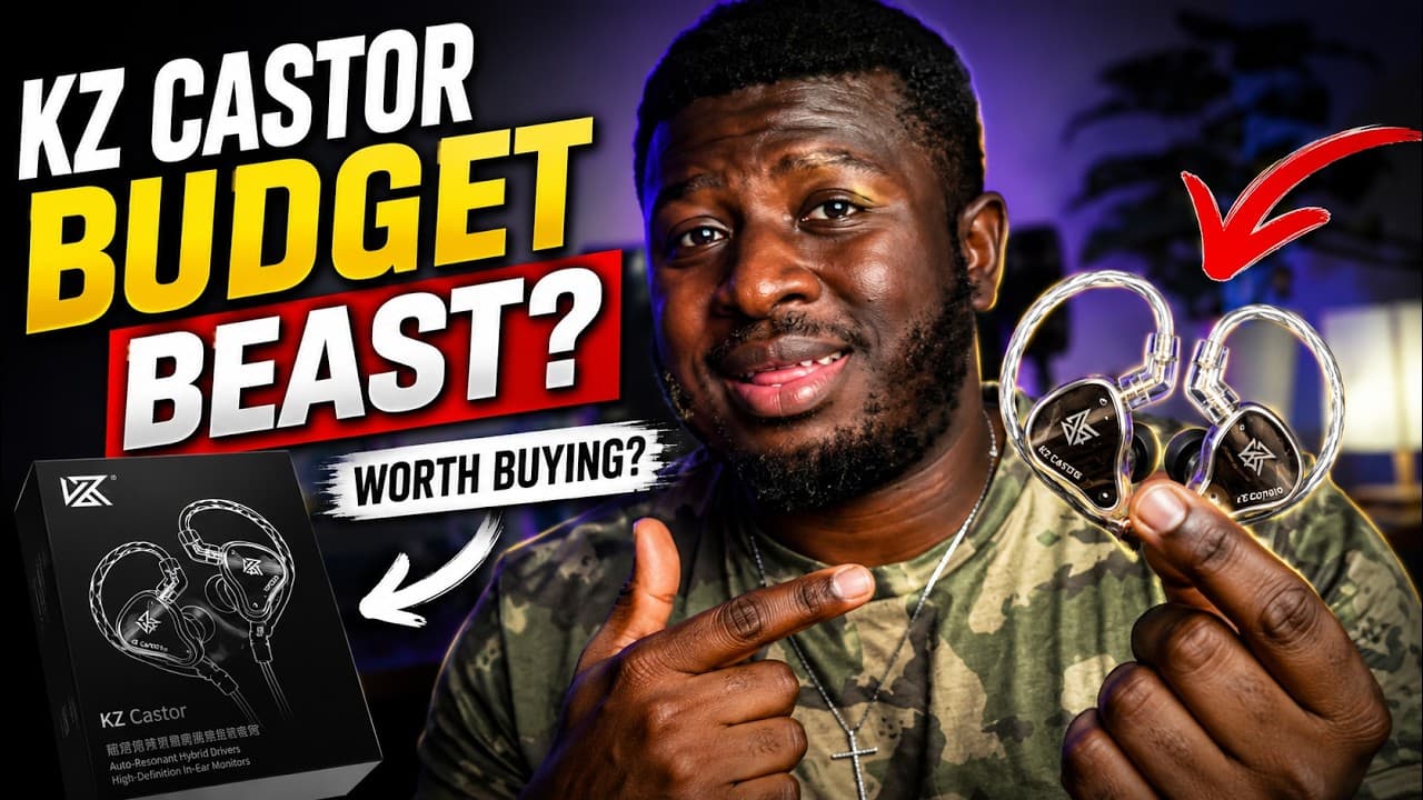 Thumbnail do vídeo KZ Castor IEM | Full Review & Unboxing