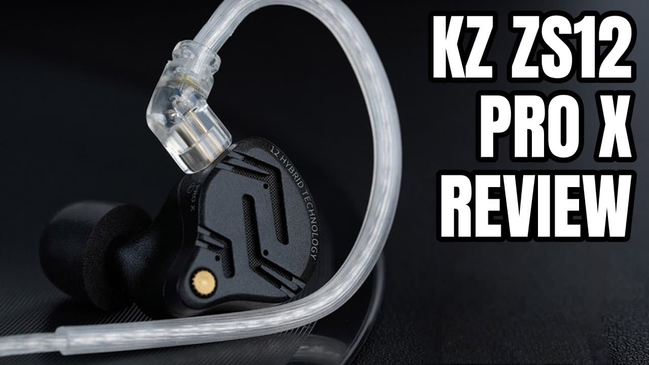 Thumbnail do vídeo Just another $50 iem? Or the new $50 champion? | KZ ZS12 Pro X