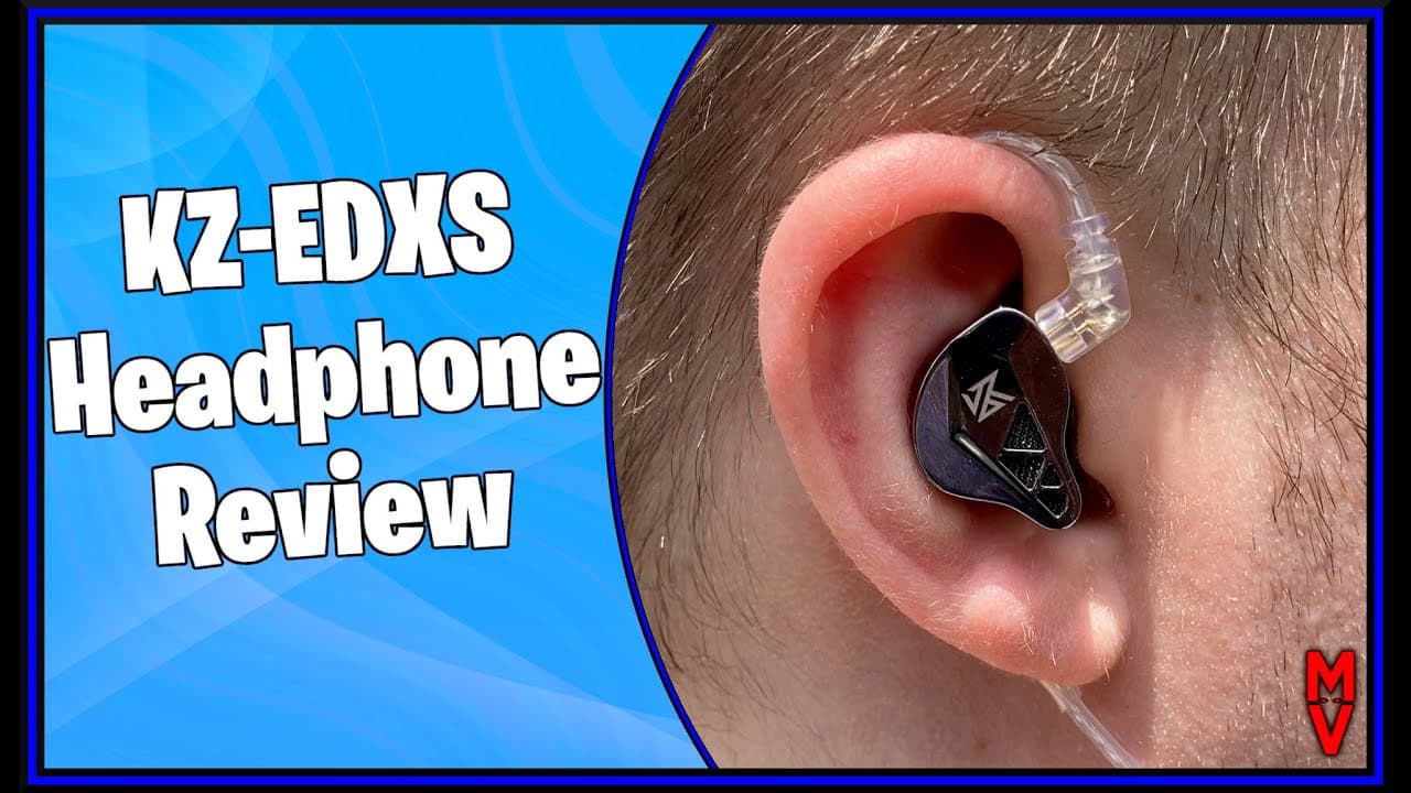 Thumbnail do vídeo Must have Earbuds? KZ-EDXS Headphone Review MumblesVideos Product Review