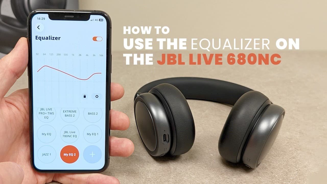 Thumbnail do vídeo JBL Live 680NC | How to Adjust the EQ Settings