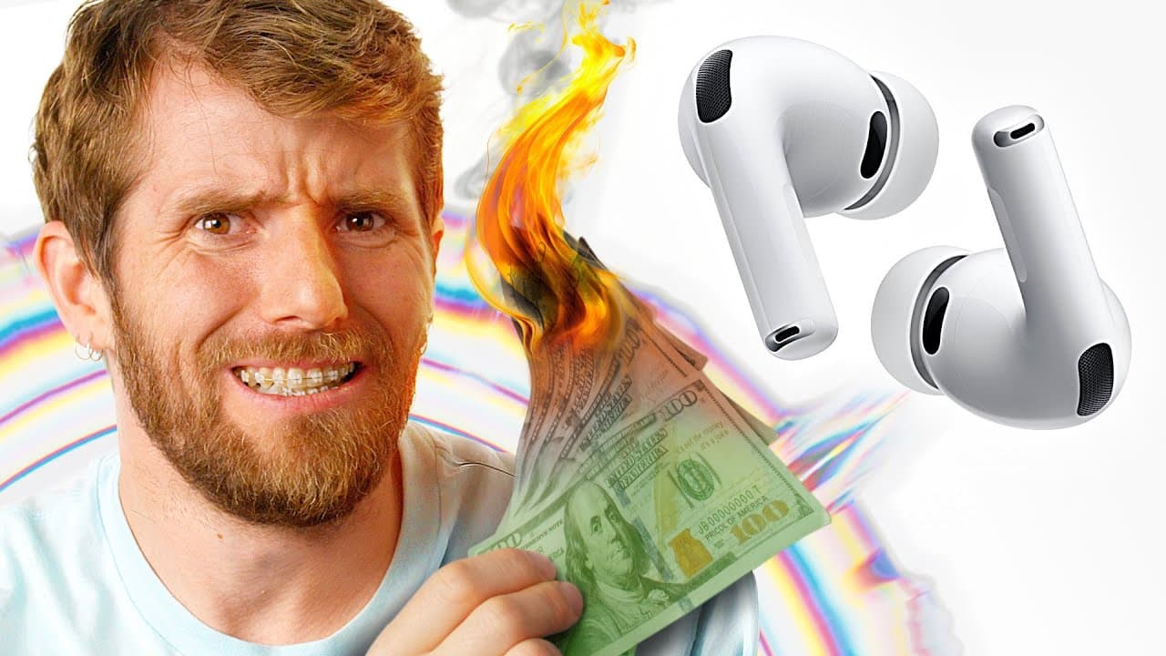 Thumbnail do vídeo Apple RUINED my favourite product - AirPods Pro 3
