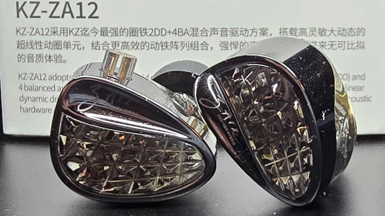 Thumbnail do vídeo KZ ZA12 standard - Has KZ Changed? Bonus Rant! - Honest Audiophile Impressions - Livestream Review