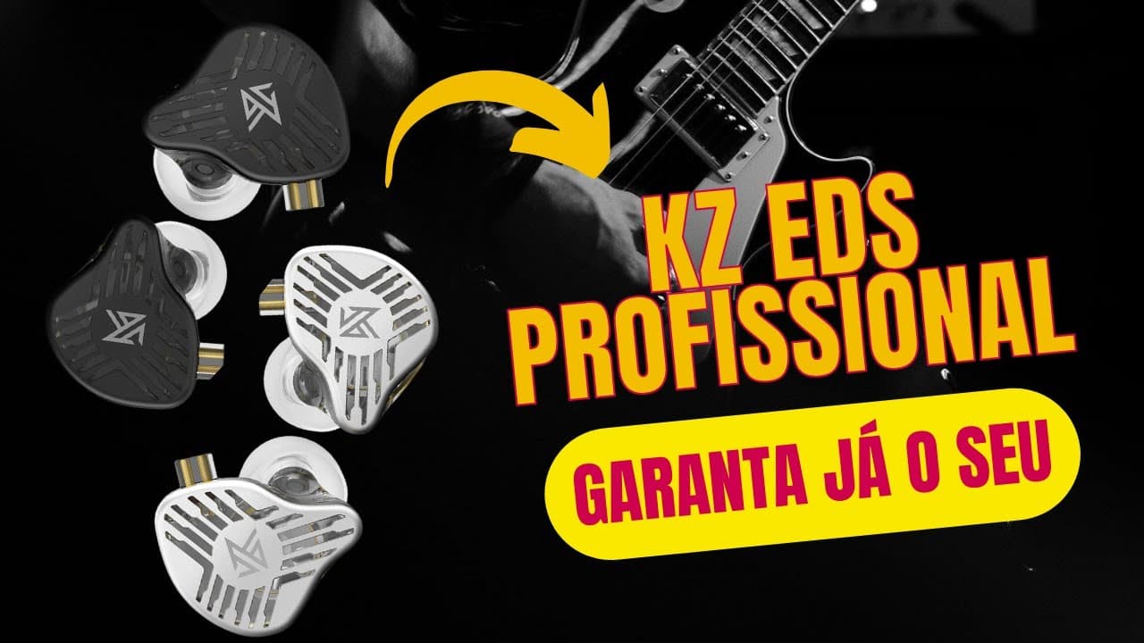 Thumbnail do vídeo Lançamento fone | KZ EDS |