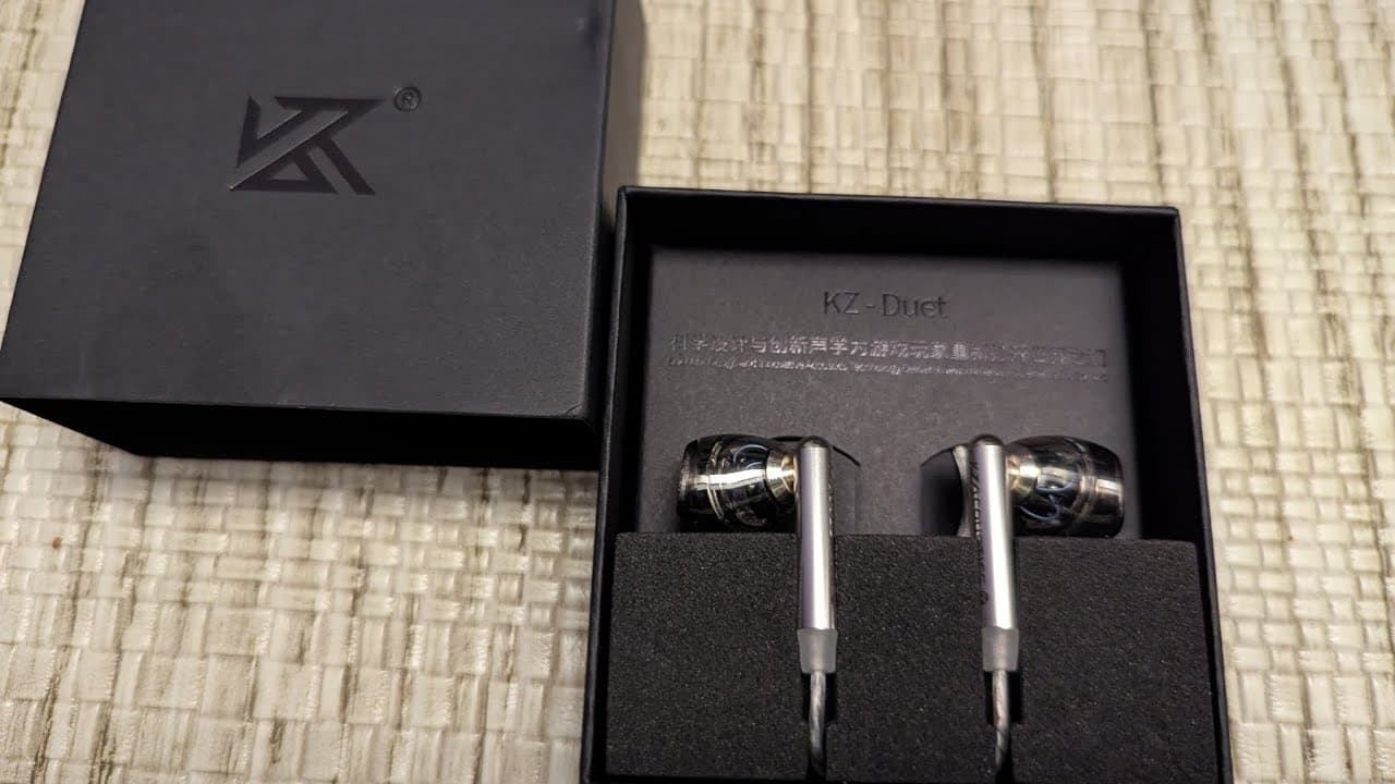 Thumbnail do vídeo KZ Duet with USB-C DAC