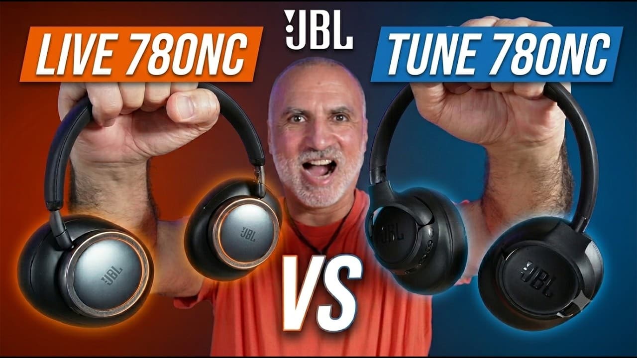 Thumbnail do vídeo JBL Tune 780NC vs Live 780NC. Which one is better for YOU?