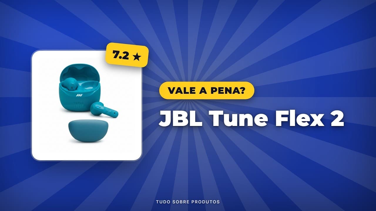 Capa do vídeo oficial: JBL Tune Flex 2: Análise Completa e Vale a Pena em 2026?